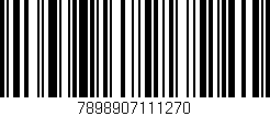 Código de barras (EAN, GTIN, SKU, ISBN): '7898907111270'