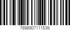 Código de barras (EAN, GTIN, SKU, ISBN): '7898907111539'