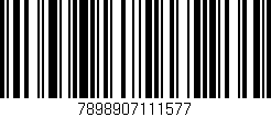 Código de barras (EAN, GTIN, SKU, ISBN): '7898907111577'