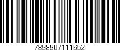 Código de barras (EAN, GTIN, SKU, ISBN): '7898907111652'