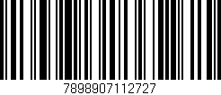 Código de barras (EAN, GTIN, SKU, ISBN): '7898907112727'