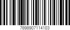 Código de barras (EAN, GTIN, SKU, ISBN): '7898907114103'
