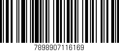 Código de barras (EAN, GTIN, SKU, ISBN): '7898907116169'