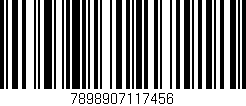 Código de barras (EAN, GTIN, SKU, ISBN): '7898907117456'