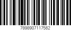 Código de barras (EAN, GTIN, SKU, ISBN): '7898907117562'