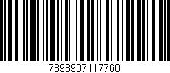 Código de barras (EAN, GTIN, SKU, ISBN): '7898907117760'