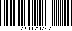 Código de barras (EAN, GTIN, SKU, ISBN): '7898907117777'