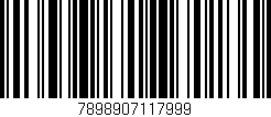 Código de barras (EAN, GTIN, SKU, ISBN): '7898907117999'