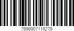 Código de barras (EAN, GTIN, SKU, ISBN): '7898907118279'