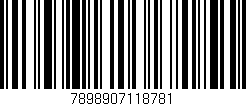 Código de barras (EAN, GTIN, SKU, ISBN): '7898907118781'