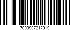 Código de barras (EAN, GTIN, SKU, ISBN): '7898907217019'