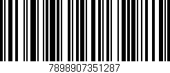 Código de barras (EAN, GTIN, SKU, ISBN): '7898907351287'