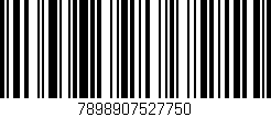 Código de barras (EAN, GTIN, SKU, ISBN): '7898907527750'