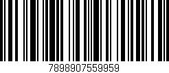 Código de barras (EAN, GTIN, SKU, ISBN): '7898907559959'
