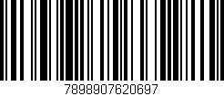 Código de barras (EAN, GTIN, SKU, ISBN): '7898907620697'