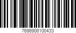 Código de barras (EAN, GTIN, SKU, ISBN): '7898908100433'