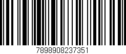 Código de barras (EAN, GTIN, SKU, ISBN): '7898908237351'