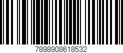 Código de barras (EAN, GTIN, SKU, ISBN): '7898908618532'