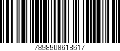 Código de barras (EAN, GTIN, SKU, ISBN): '7898908618617'