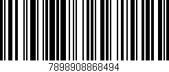 Código de barras (EAN, GTIN, SKU, ISBN): '7898908868494'