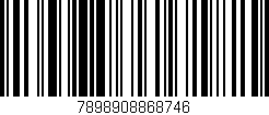 Código de barras (EAN, GTIN, SKU, ISBN): '7898908868746'
