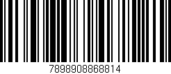 Código de barras (EAN, GTIN, SKU, ISBN): '7898908868814'