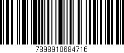 Código de barras (EAN, GTIN, SKU, ISBN): '7898910684716'