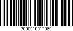 Código de barras (EAN, GTIN, SKU, ISBN): '7898910917869'