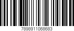Código de barras (EAN, GTIN, SKU, ISBN): '7898911068683'