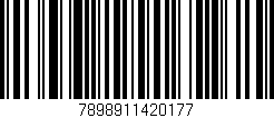 Código de barras (EAN, GTIN, SKU, ISBN): '7898911420177'