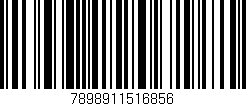 Código de barras (EAN, GTIN, SKU, ISBN): '7898911516856'