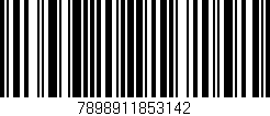 Código de barras (EAN, GTIN, SKU, ISBN): '7898911853142'