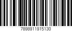 Código de barras (EAN, GTIN, SKU, ISBN): '7898911915130'