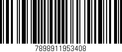 Código de barras (EAN, GTIN, SKU, ISBN): '7898911953408'