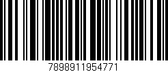 Código de barras (EAN, GTIN, SKU, ISBN): '7898911954771'