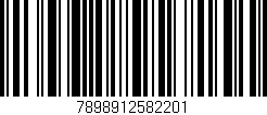 Código de barras (EAN, GTIN, SKU, ISBN): '7898912582201'