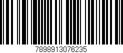 Código de barras (EAN, GTIN, SKU, ISBN): '7898913076235'