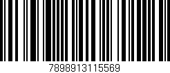 Código de barras (EAN, GTIN, SKU, ISBN): '7898913115569'