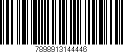 Código de barras (EAN, GTIN, SKU, ISBN): '7898913144446'
