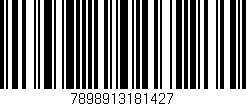 Código de barras (EAN, GTIN, SKU, ISBN): '7898913181427'