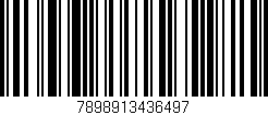 Código de barras (EAN, GTIN, SKU, ISBN): '7898913436497'