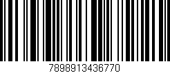 Código de barras (EAN, GTIN, SKU, ISBN): '7898913436770'