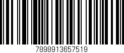 Código de barras (EAN, GTIN, SKU, ISBN): '7898913657519'