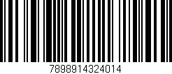 Código de barras (EAN, GTIN, SKU, ISBN): '7898914324014'