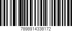 Código de barras (EAN, GTIN, SKU, ISBN): '7898914338172'