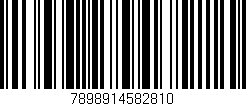 Código de barras (EAN, GTIN, SKU, ISBN): '7898914582810'