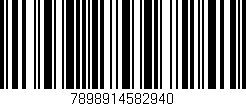 Código de barras (EAN, GTIN, SKU, ISBN): '7898914582940'