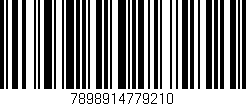 Código de barras (EAN, GTIN, SKU, ISBN): '7898914779210'