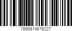 Código de barras (EAN, GTIN, SKU, ISBN): '7898914878227'