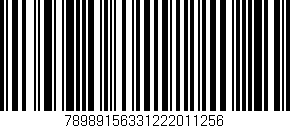 Código de barras (EAN, GTIN, SKU, ISBN): '78989156331222011256'